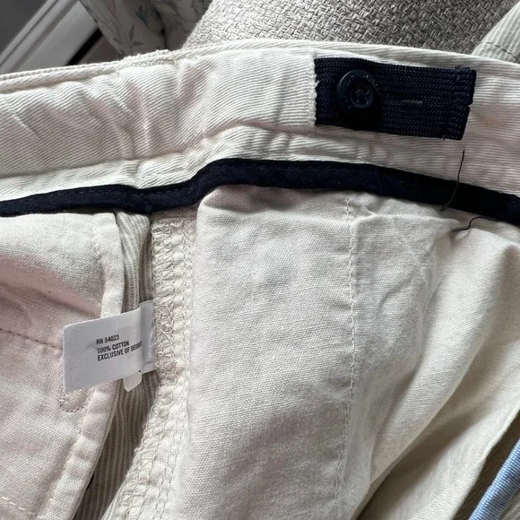 GapKids Boys Casual Shorts Size 18 Regular‎ Beige Skull Adjustable Waist - Picture 6 of 8